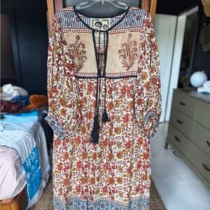 Naked Generation Handmade Floral Maxi Dress